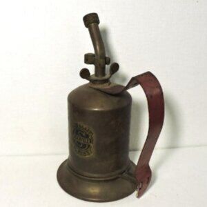 Vintage Blow Torch Scovil Blue Blast 1/2 Pint Tools Industrial Decor Rep…